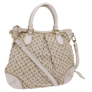 Louis Vuitton Monogram Mini Lin Croisette Marina PM Bag Beige